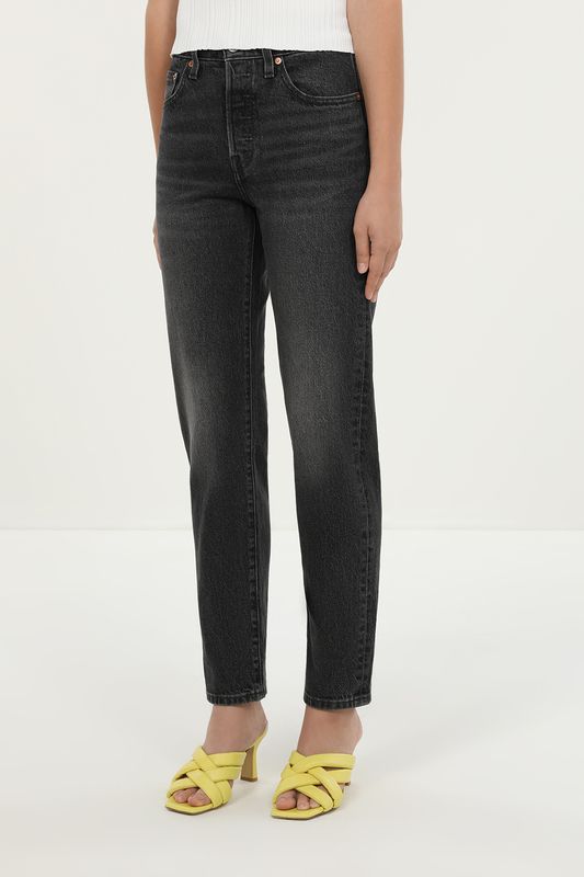 Джинсы 501 Crop Long Live The Queen LEVI'S