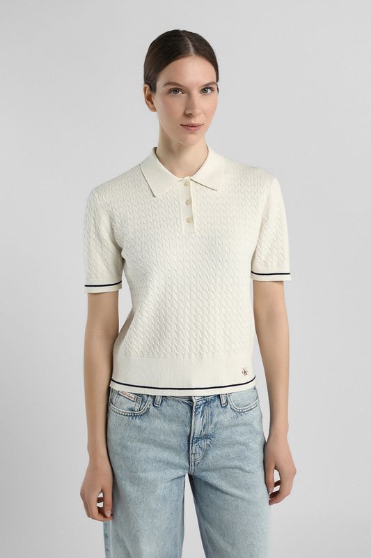 Поло вязаное Calvin Klein Jeans