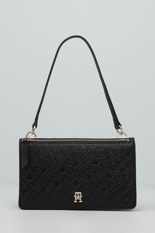 Сумка хобо с монограммой логотипа TH Refined Tommy Hilfiger