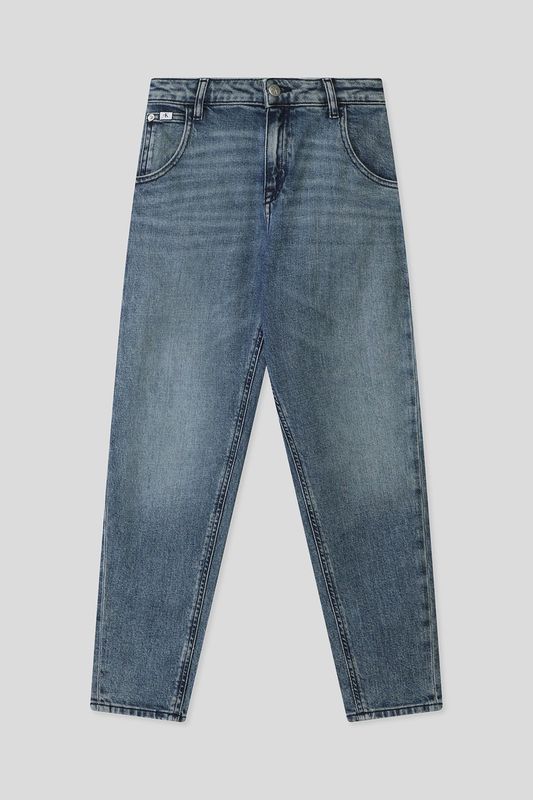 Джинсы с эффектом потертости Calvin Klein Jeans