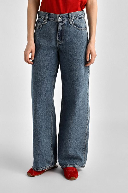 Джинсы свободного кроя Karl Lagerfeld Jeans