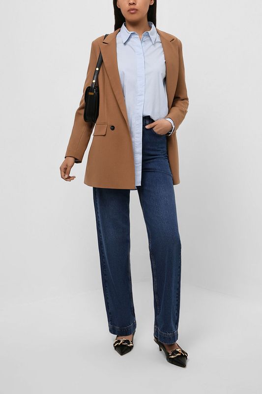 Джинсы на высокой талии Esprit Casual