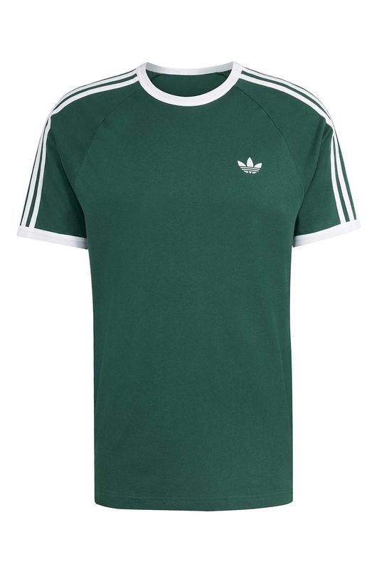 Футболка хлопковая с фирменными полосками Adidas