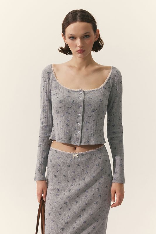 Блуза хлопковая TOPTOP