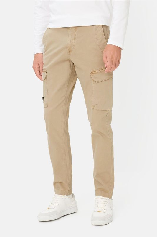 Брюки хлопковые зауженного кроя Camel Active Apparel