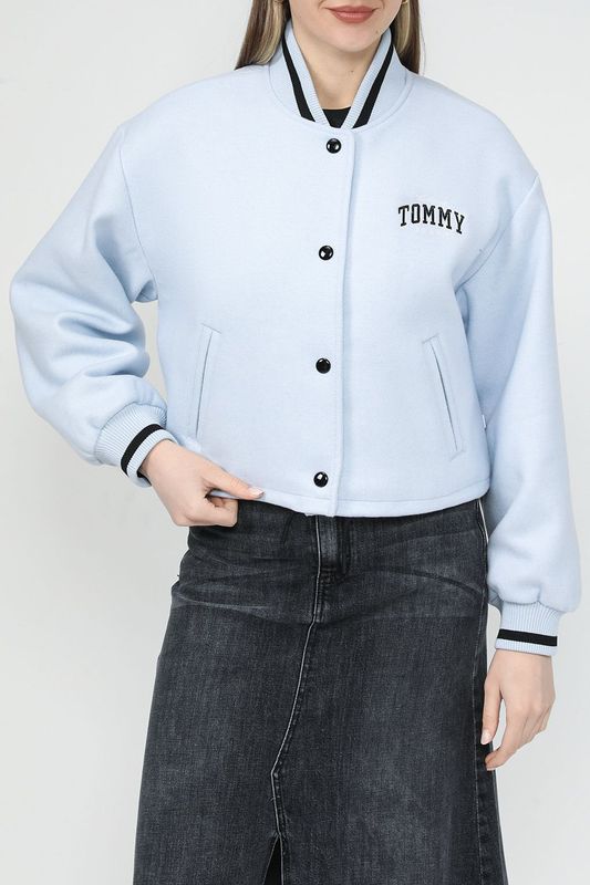 Куртка-бомбер с контрастными деталями Tommy Jeans