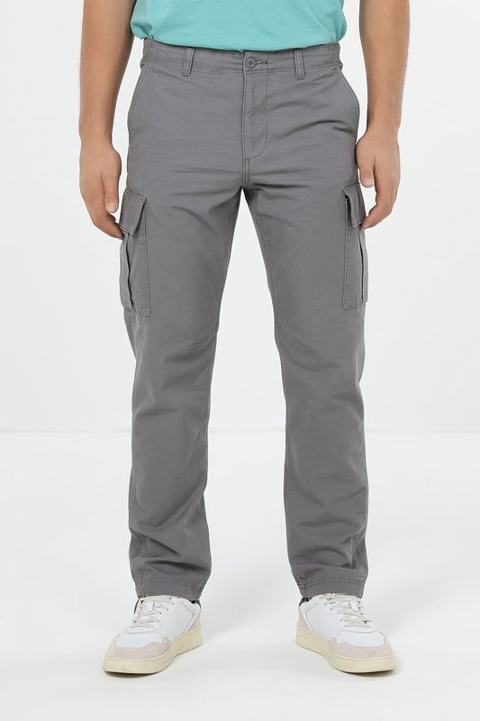 Брюки хлопковые с карманами Jack & Jones
