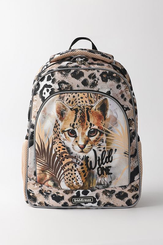 Рюкзак с принтом Wild Cat ErichKrause