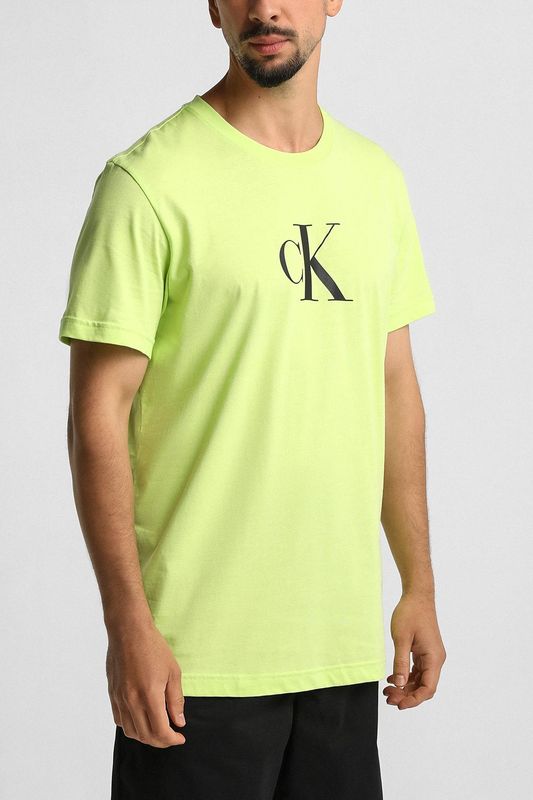Футболка хлопковая с логотипом Calvin Klein