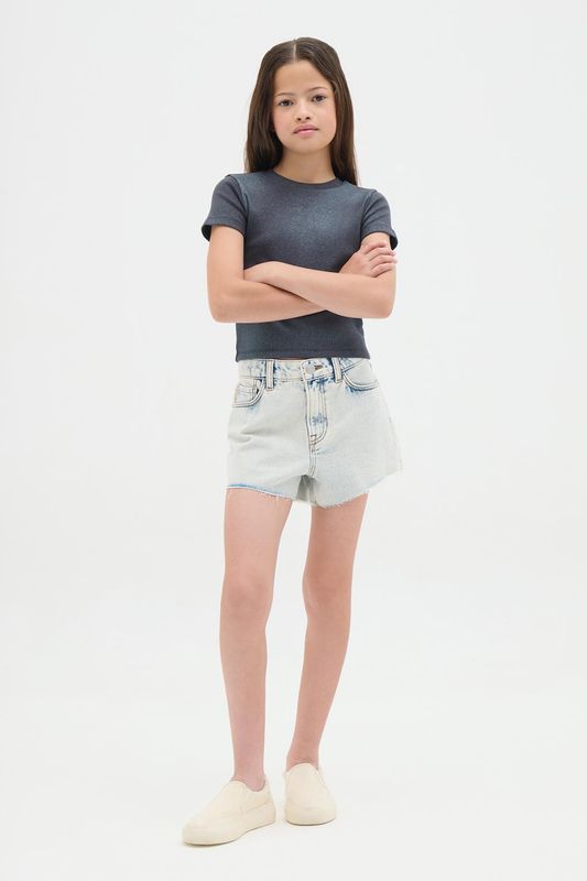 Шорты джинсовые с необработанным краем Republic of Denim