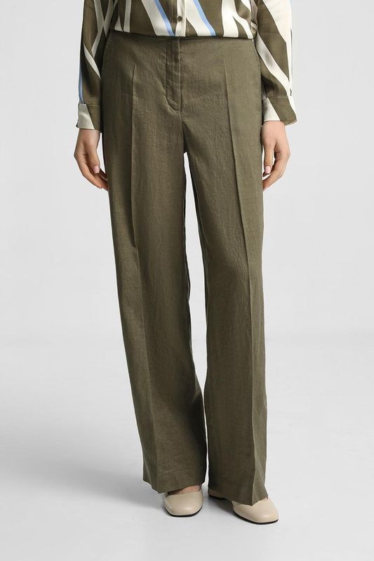 Брюки льняные свободного кроя Gerry Weber