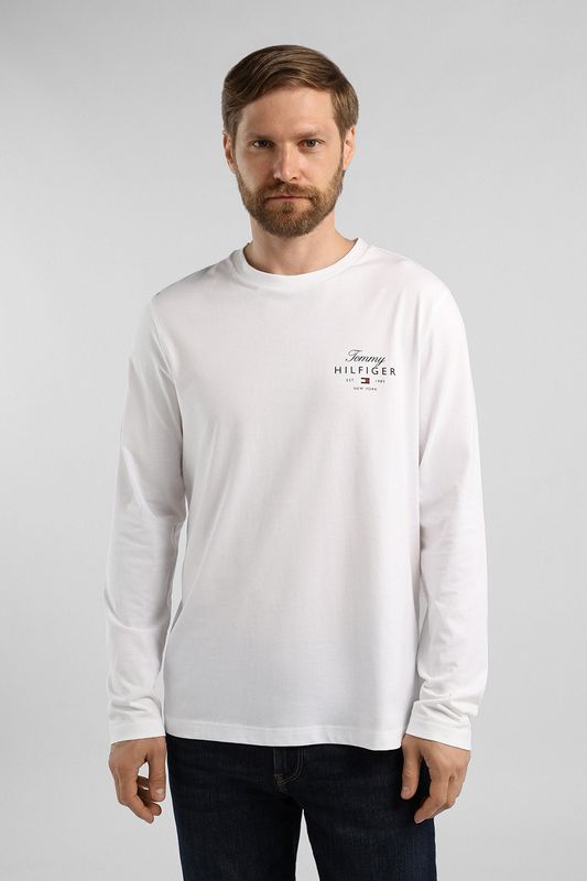 Лонгслив хлопковый Tommy Hilfiger