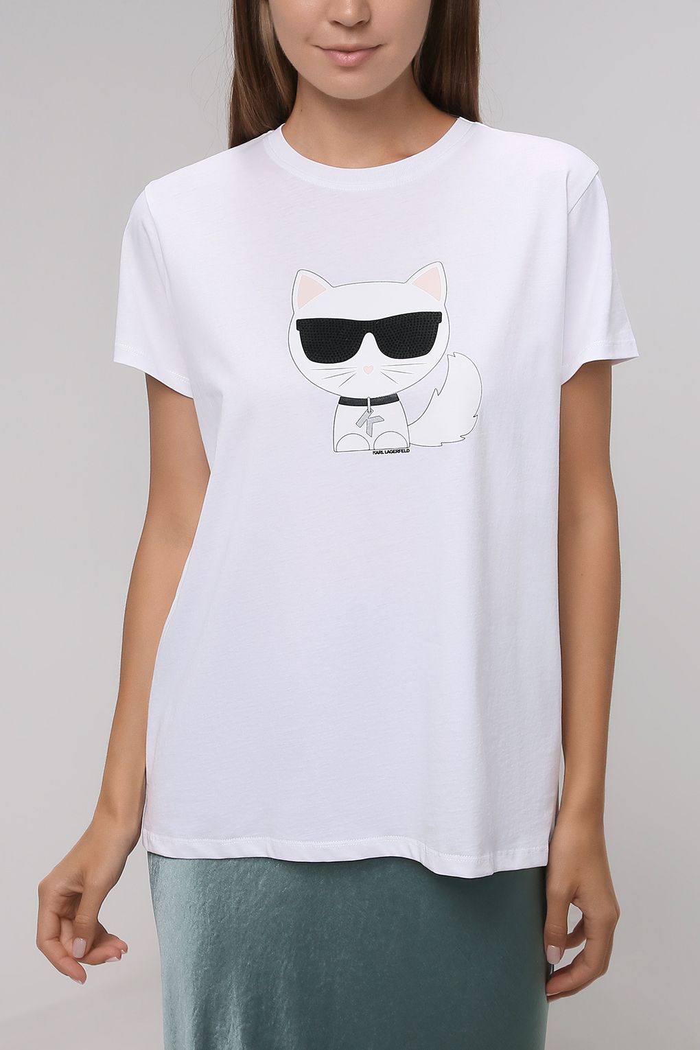 Karl Lagerfeld Футболка с принтом Karl Ikonik Karl Lagerfeld Футболка с принтом Karl Ikonik