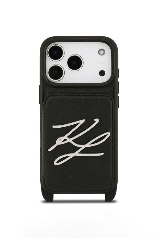 Чехол для iPhone 17 Pro с ремешком Karl Lager...