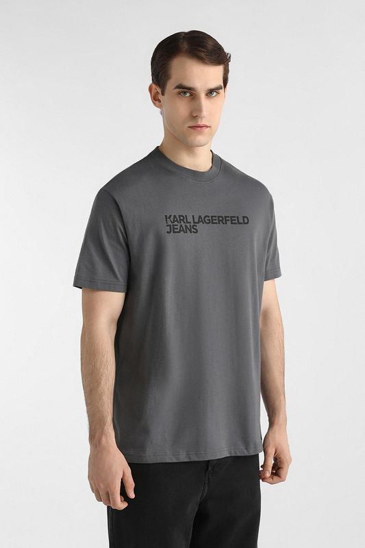 Футболка хлопковая Karl Lagerfeld Jeans
