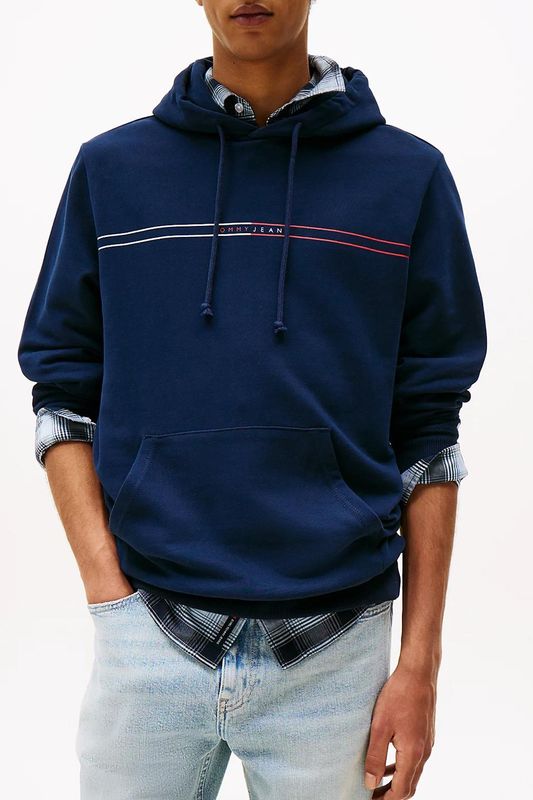 Худи хлопковое Tommy Jeans