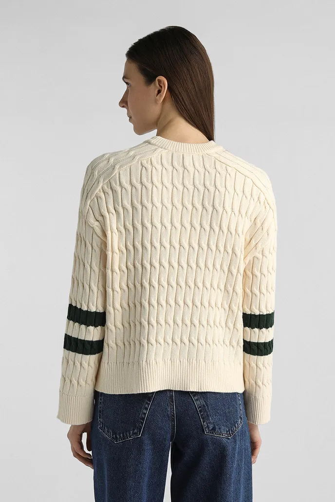 Джемпер вязаный с узором косы Tommy Hilfiger - цена 12490 ₽ купить в ...