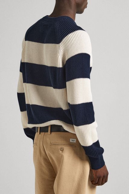 Джемпер хлопковый в полоску PEPE JEANS - цена 6840 ₽ купить в интернет ...